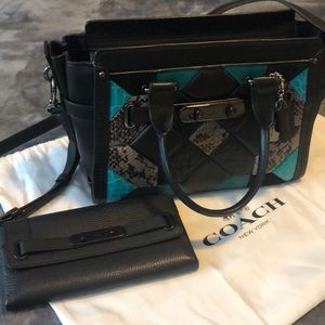 Coach Exotic Canyon Quilt Bag